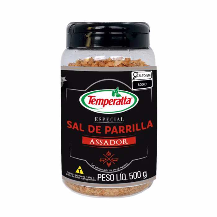 Sal de Parrilla Assador profissional Temperatta linha churrasco