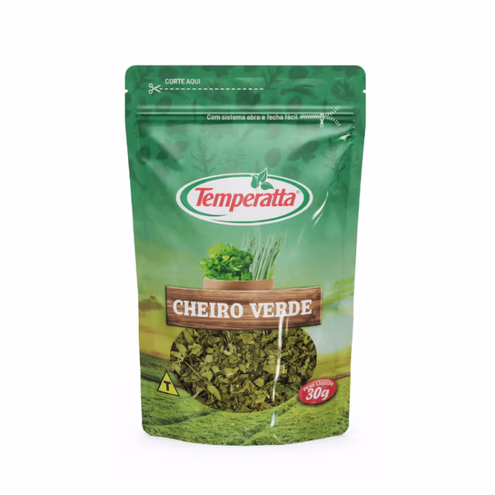 Cheiro Verde Temperatta 30g Tempero Chimichurri seco Temperatta em embalagem Stand Up Pouch 20g