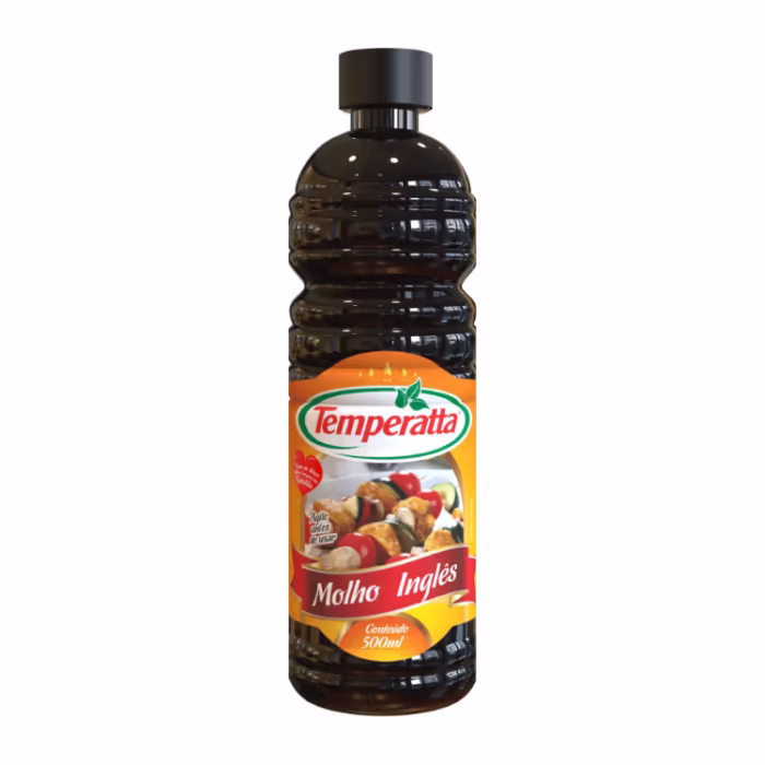Molho inglês Temperatta 500ml condimento para carnes e sanduíches